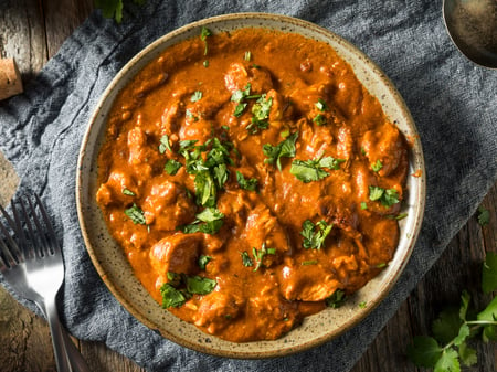 Butter Chicken with Rice