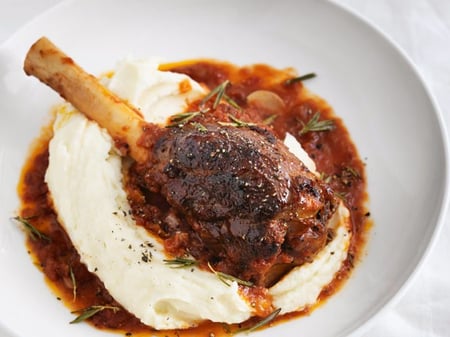 Rosemary Braised Lamb Shanks