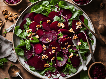 Beetroot Walnut Salad