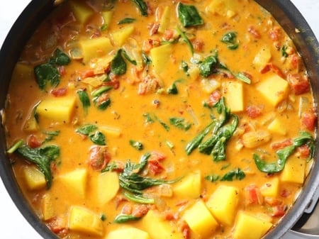 Thai Vegetarian Yellow Curry - FROZEN DOWN