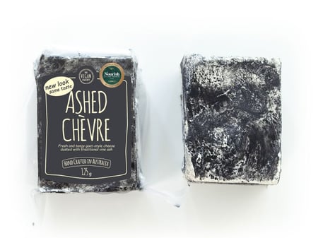 The Vegan Dairy Ashed Chevre (125g)