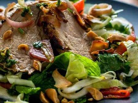 Thai Pork Tenderloin Salad