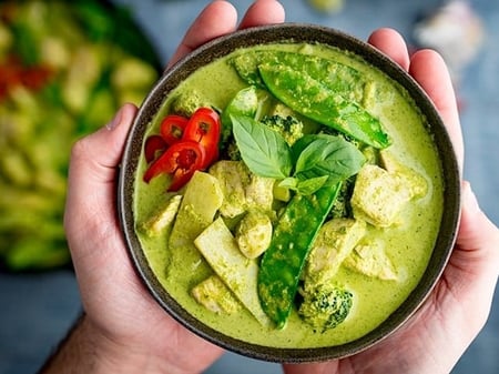 Thai Green Vegetable Curry Pouch