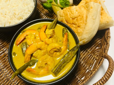 Goan Green Prawn Curry