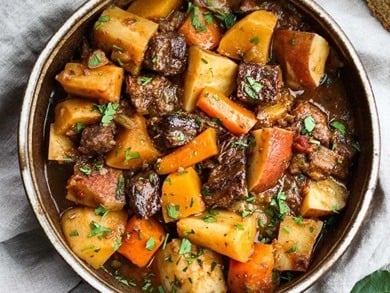 Beef Stew with Root Vegetables