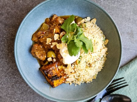 LAMB SHANK & PUMPKIN TAGINE