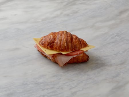 Ham, Cheese + Tomato Croissant