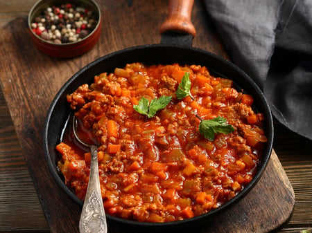 Veggie Bolognaise (GF, DF, V, VE)