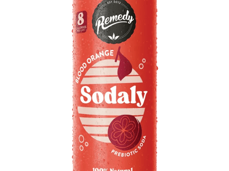 Sodaly Blood Orange 4x 250ml Cans