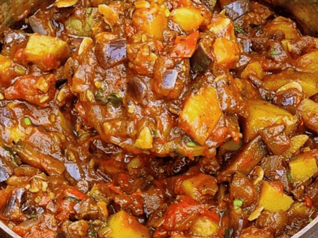 FROZEN Bombay Potato and Eggplant Curry