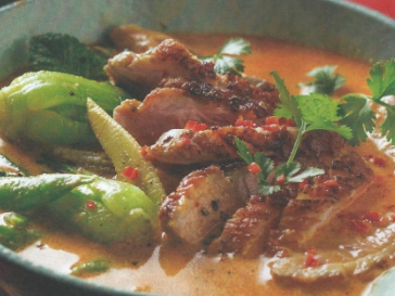 Thai Massaman Curry with Duck Breast and Asian Greens - FROZEN DOWN