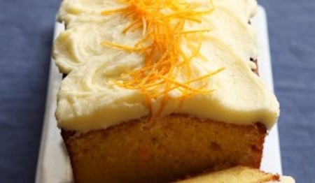 Orange Cake with Cream Cheese Frosting