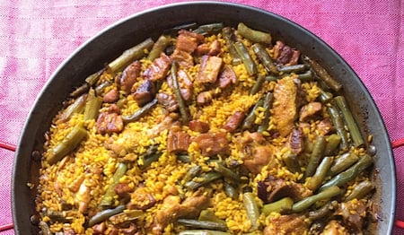 Paella • Meat and Vegetables