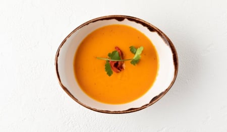 Sweet Potato and Roasted Capsicum Soup