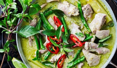 Spicy Thai Green Chicken Curry