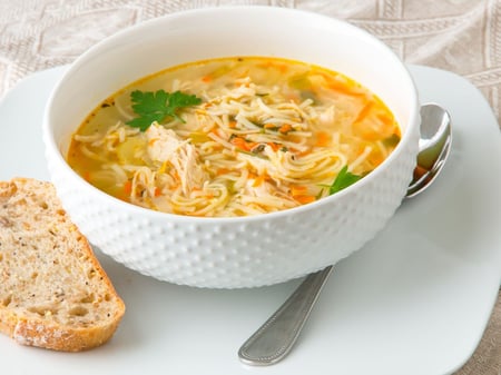 Chicken Noodle Soup (serves 1-2)