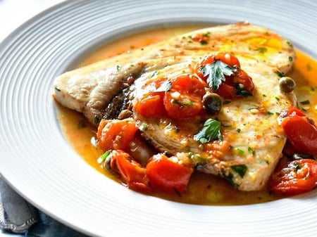 Sicilian Baked Fish COLD