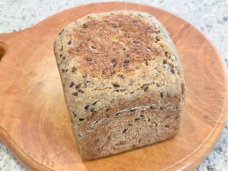 Seedy cube loaf