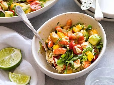 Prawn, Mango and Avocado Salad