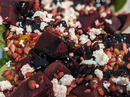 Beetroot, Pumpkin & Feta Salad