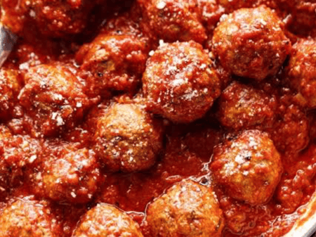 ITALIAN MEATBALLS IN NAPOLI SAUCE