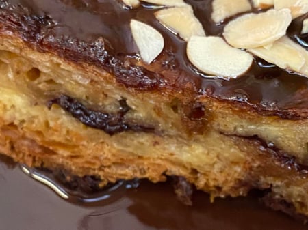 Chocolate Bread & Butter pudding