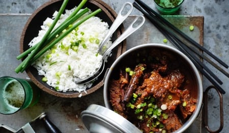 Cinnamon braised beef