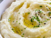 BUTTERED MASHED POTATO