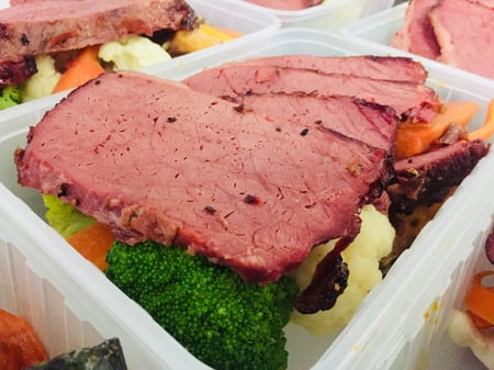 Twice Cooked Corned Beef Complete Meal KETO
