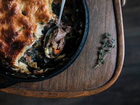 Lamb & Rosemary Pot Pie