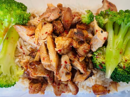 FROZEN: Sticky Asian Chicken w Rice FODMAP