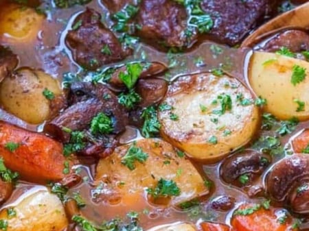 Lamb Casserole with Baby Potatoes