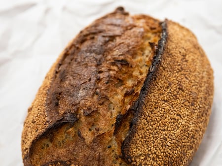 Sprouted Sunflower Sourdough