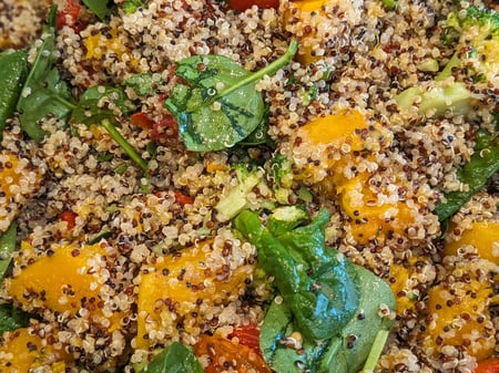 Pumpkin, Broccoli, Quinoa, & Semi-Dried Tomato | GF - DF - Vegan - Halal