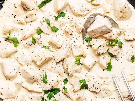 Chicken Alfredo Sauce