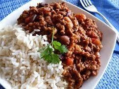 Vegetarian Chilli Con Carne with Rice