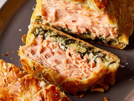 Salmon En Croute