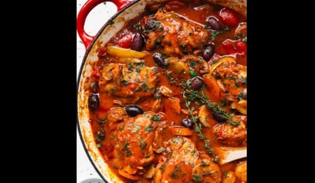 CHICKEN CACCIATORE