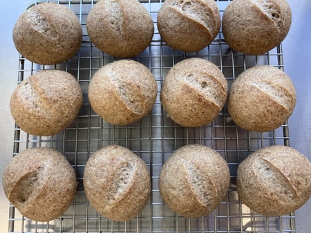 Dinner rolls - buckwheat