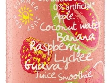 Apple, Coconut Water, Banana, Raspberry, Lychee, Guava Juice | 260ml