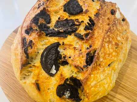 Cookies and Cream Sourdough