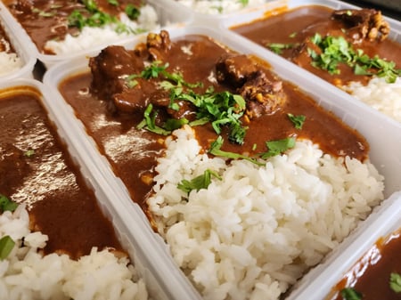 FROZEN: Caribbean Beef Curry with Rice FODMAP