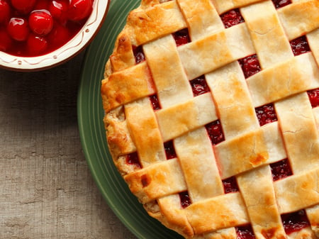 Apple & Cherry Pie