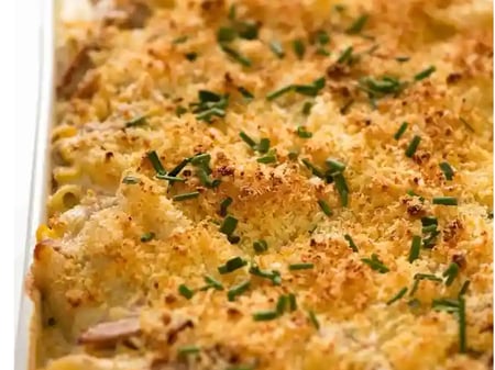 Tuna Mornay Pasta Bake