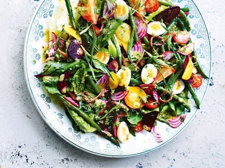 Beetroot Nicoise Salad