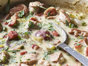 Normandy Style Pork and Cider Casserole