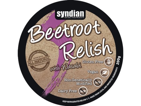 Syndian Beetroot Relish with Wasabi (230g)