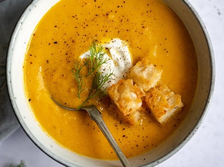 Roasted Carrot & Fennel Soup