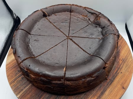 Chocolate Basque Cheesecake