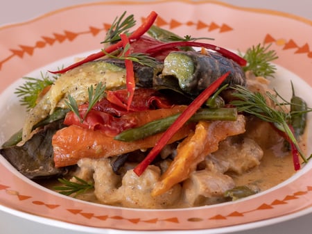 Thai Red Chicken Currry with Vegetables